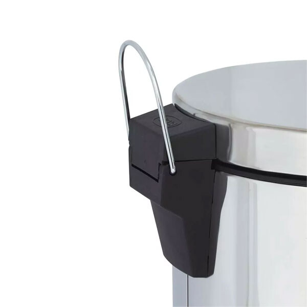 TARRO RESIDUOS ACERO INOX 20 LT AGATA PLATA