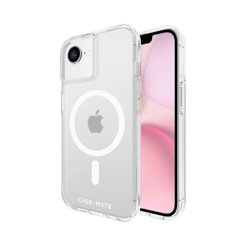 Case-Mate Funda Tough MagSafe para iPhone 17e/16e/15 - Clear Case-Mate Funda Tough MagSafe para iPhone 17e/16e/15 - Clear