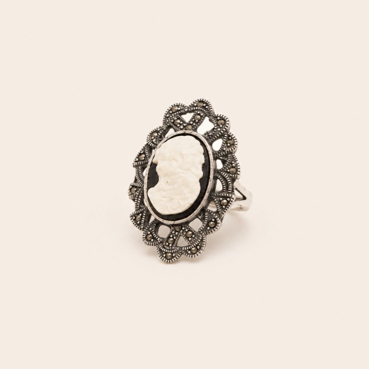 Anillo Camafeo - Plata 925 