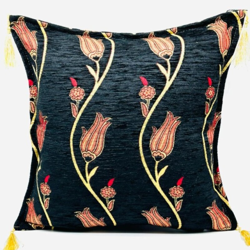 Funda Almohadón Tulipa Funda Almohadón Tulipa - Negro