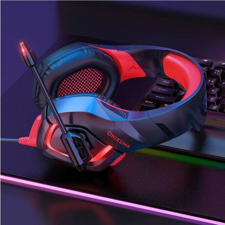 Auricular Gamer Onikuma K1B Led ROJO