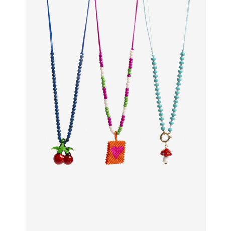 Collar Corto Mystery Box Día Del Amigo Combinacion Multicolor