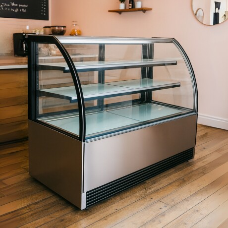 Vitrina Refrigerada Curva 100 x 70 x 123 cm Vitrina Refrigerada Curva 100 x 70 x 123 cm