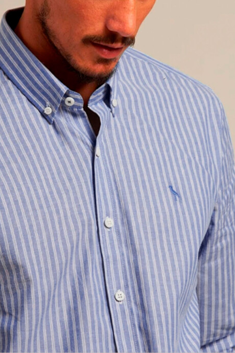 CAMISA ROTEN POLANCO Celeste Rayas