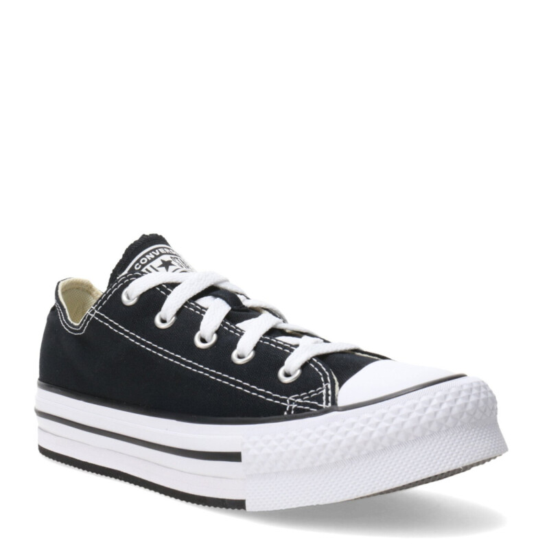 Championes de Niños Converse Ctas Eva Lift Ox Junior Negro - Blanco