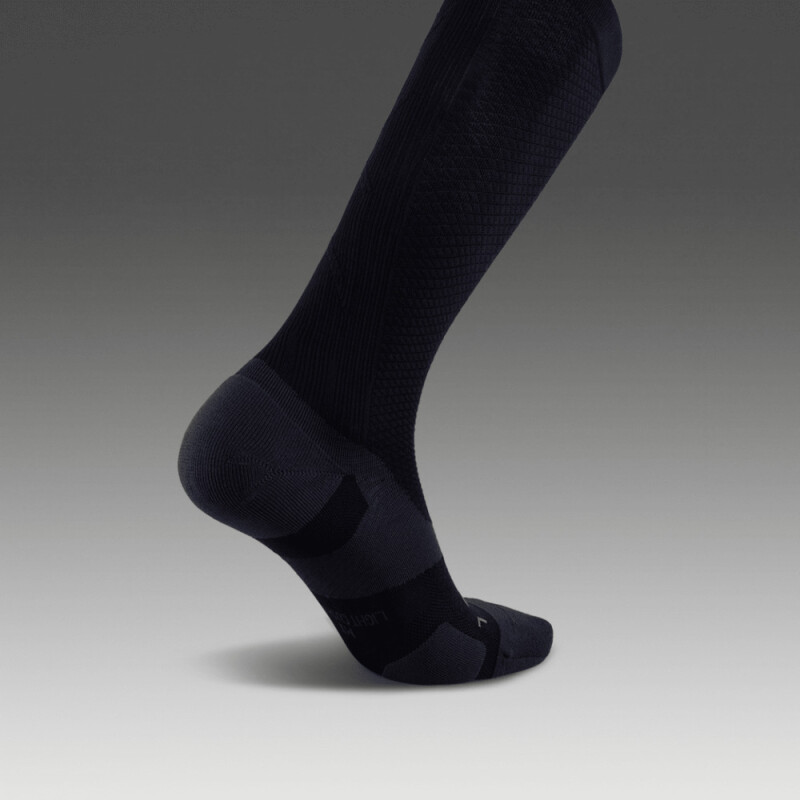 Medias Running Vectr Light Cushion Full Length Compression Unisex Black/titanium