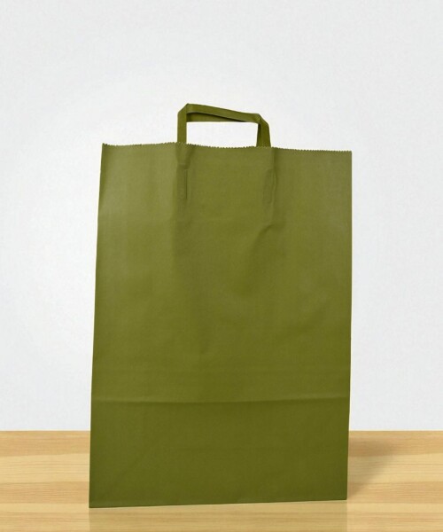 Bolsa lisa acuario 30x12x41 cm VERDE CARDAMOMO