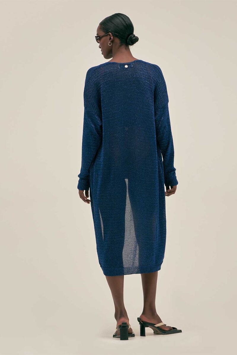 LU CARDIGAN Blue