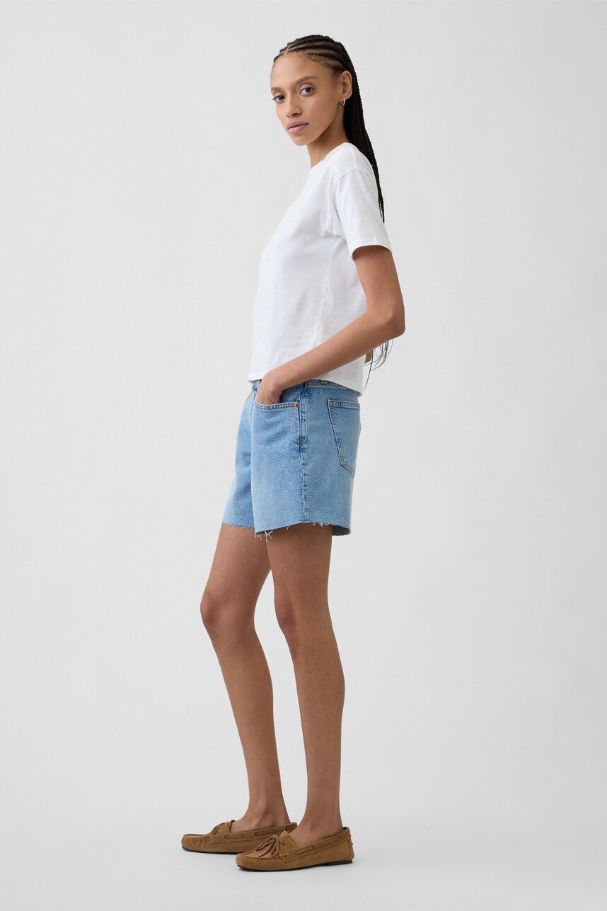 Bermuda Jean Mujer Light Wash