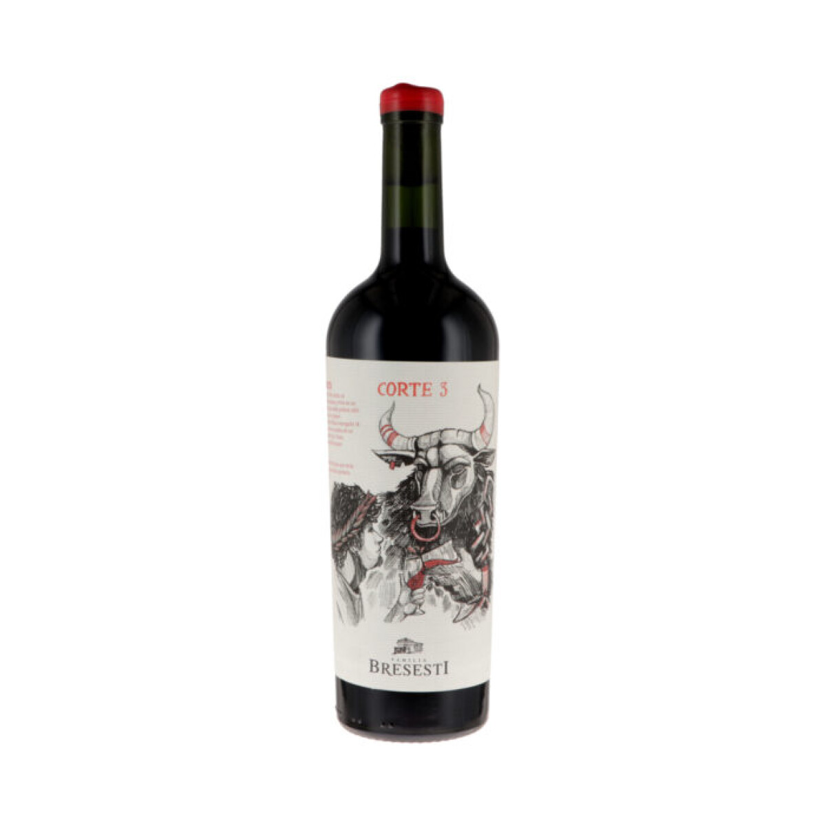 Vino fino blend reserva Bresesti corte 3 / 750cc 