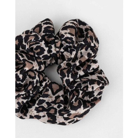 Scrunchie De Animal Print Estampado Animal Print