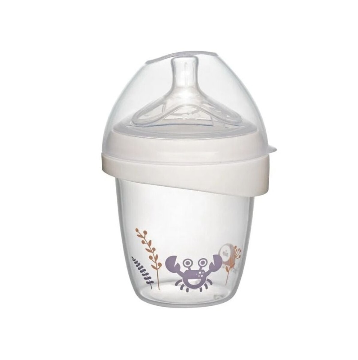 Biberón NIP First Moments 150 ml, Cuello Ancho, Flujo Lento 