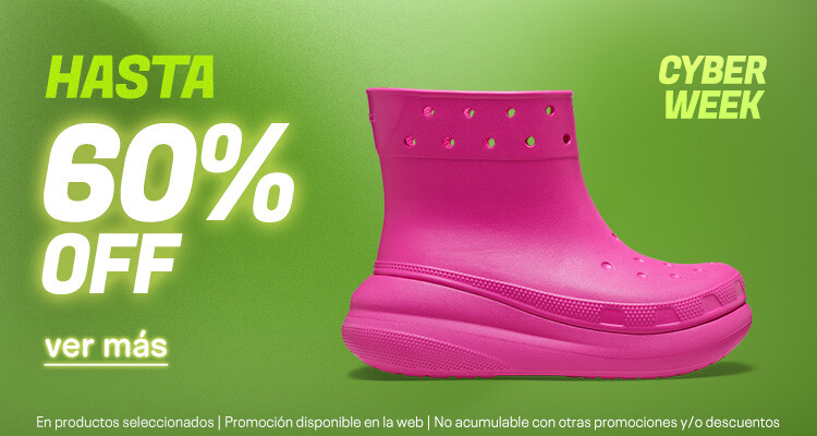 hasta 60%off