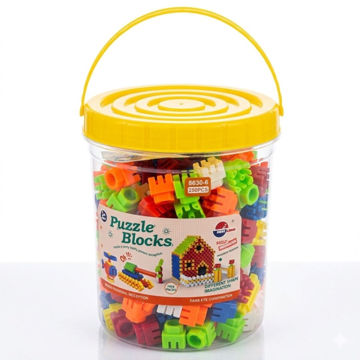 BLOQUE DIDÁCTICO x250 PUZZLE BLOCKS 