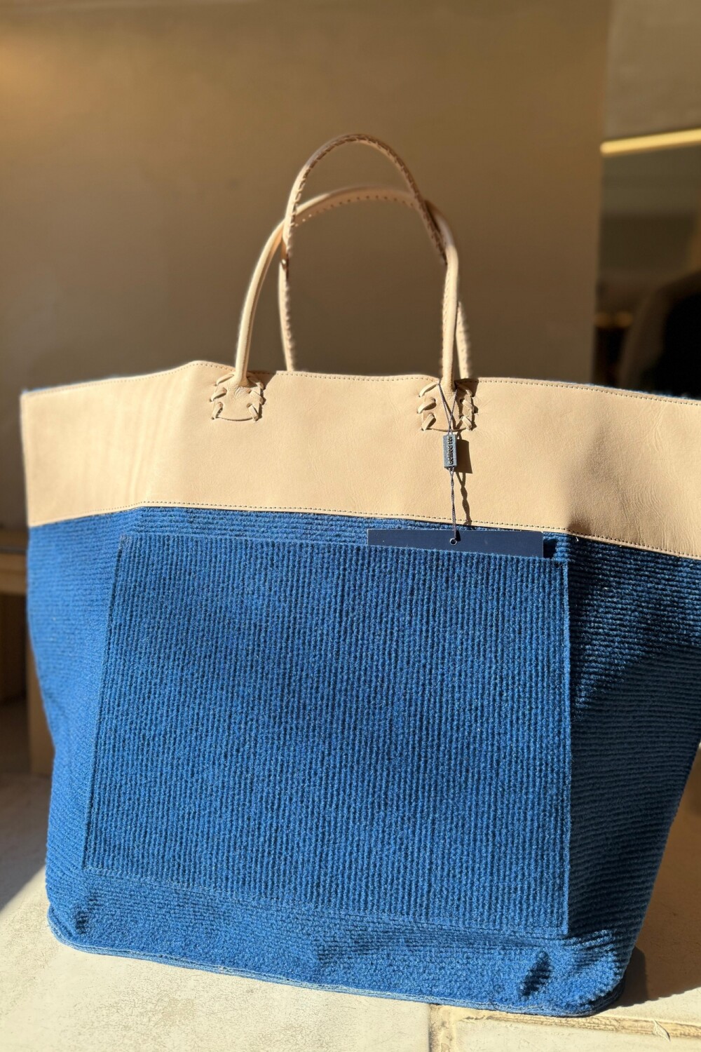 Pertutti Bag Cuero Suela Azul