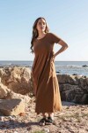 Vestido Malena Marron