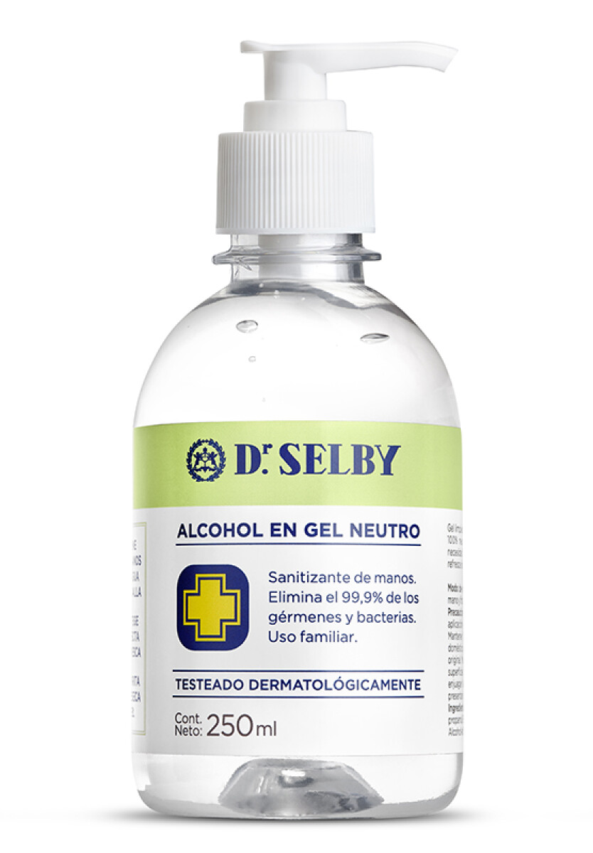 Alcohol Dr selby - gel 250 ml 