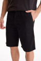 Bermuda De Gabardina Echo Negro
