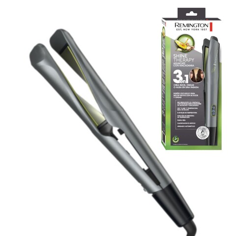 Planchita Estilizador 3 En 1 Remington S16A Alisador Rizador Ondulador Shine Thera Planchita Estilizador 3 En 1 Remington S16A Alisador Rizador Ondulador Shine Thera