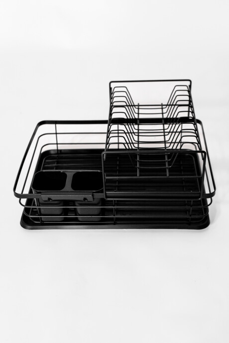 Organización Y Limpieza Escurridor De Platos Dos Niveles 8 Negro