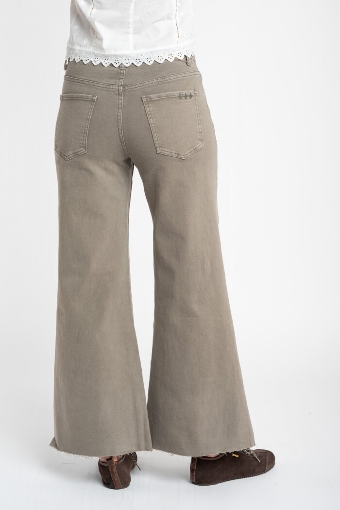 Jean Flared Wide Leg Topo