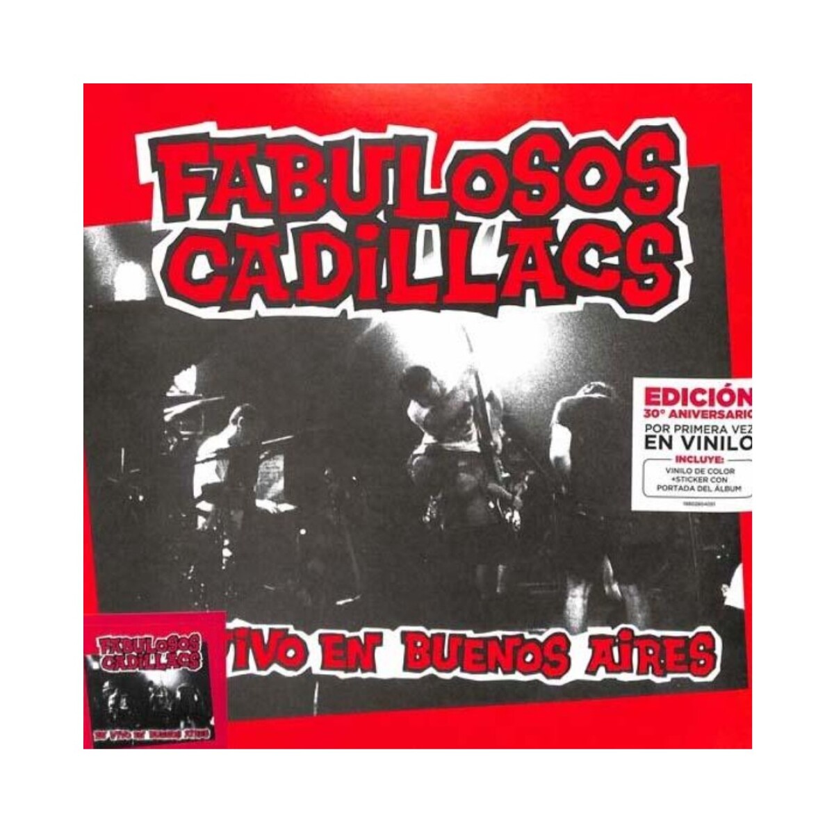 Los Fabulosos Cadillacs - En Vivo En Buenos Aires (edicion Aniversario) - Vinilo 