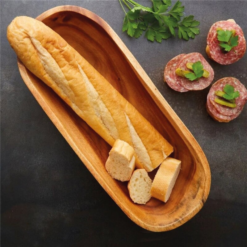 Bandeja Oval Madera 40.6x13x5Cm BANDEJA OVAL MADERA 40.6X13X5CM