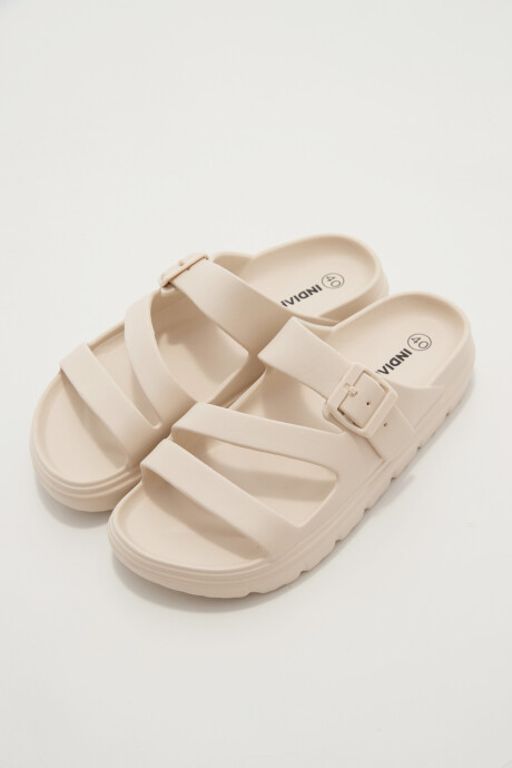 Sandalia Talo Beige Claro