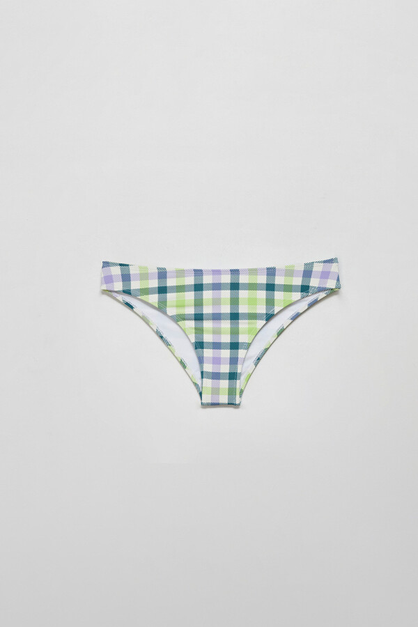 Bombacha bikini Estampado- Cuadros