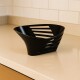 Frutero de mesa plástico NEGRO