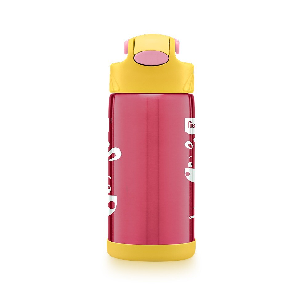 Botella termico acero inoxidable fisher price rosado