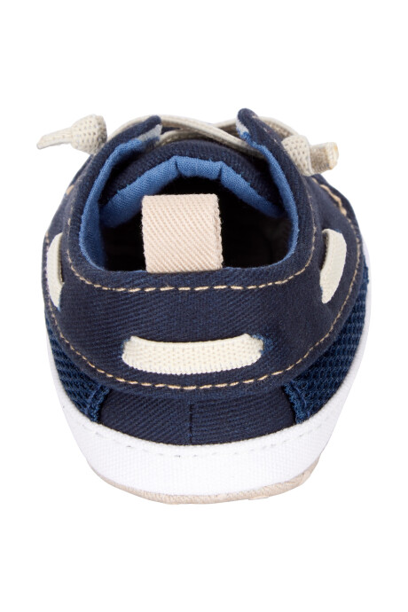 Zapato náutico para bebé, azul marino Sin color