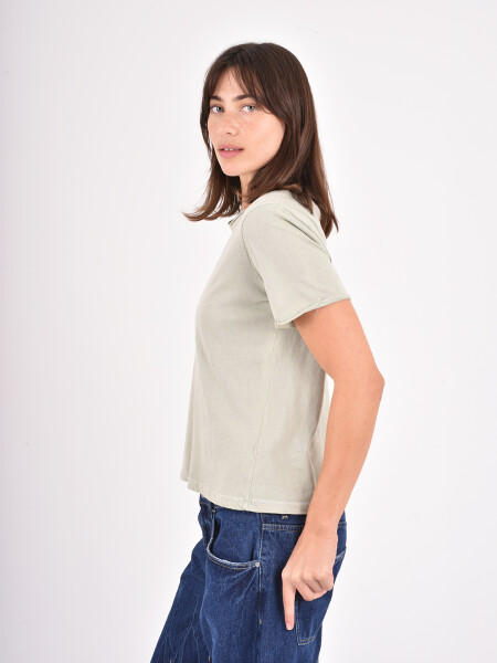 REMERA ANA VERDE GRISACEO