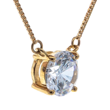 Conjunto de cadena de oro 9 ktes con circonia, PUNTO DE LUZ Conjunto de cadena de oro 9 ktes con circonia, PUNTO DE LUZ