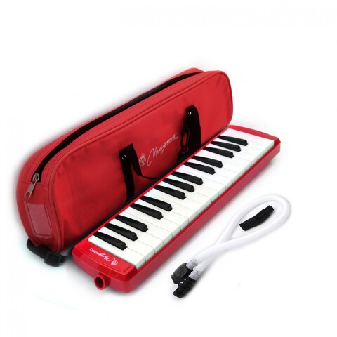 Melodica Magma roja "Piano" 32 notas con funda roja Melodica Magma roja "Piano" 32 notas con funda roja