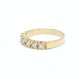 Anillo en oro 18k amarillo y brillantes Anillo en oro 18k amarillo y brillantes