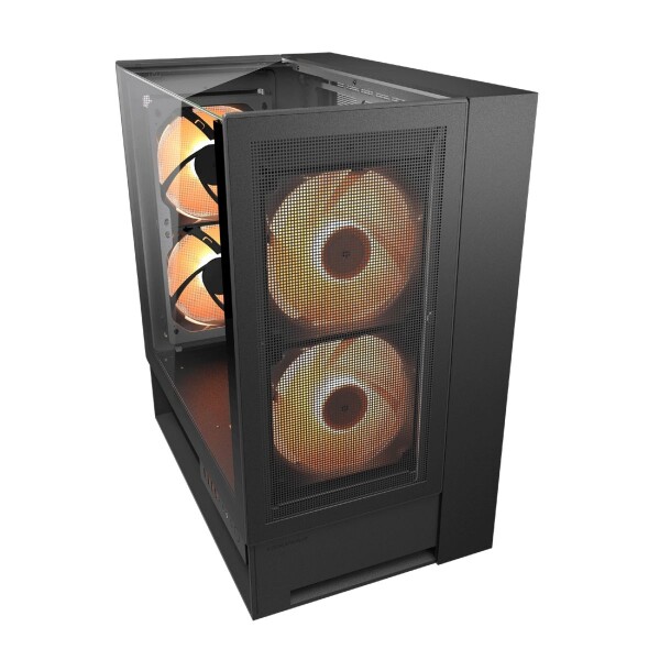 Gabienete Gamer Cougar Omnyx 4 Fanes Incluidos Mid Tower GABINETE COUGAR OMNYX BLACK