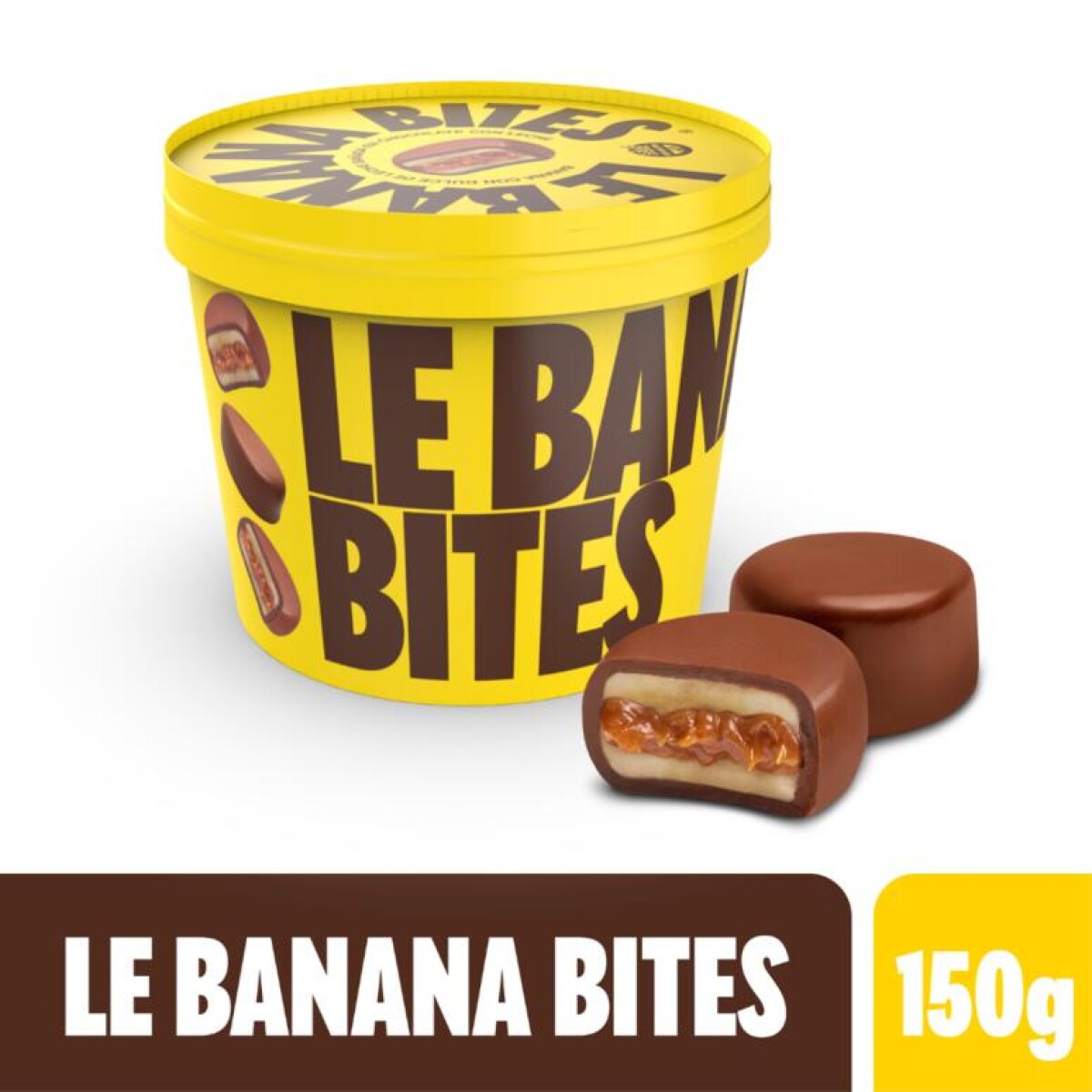 BANANA BITES CHOCO CON LECHE 150GRS 