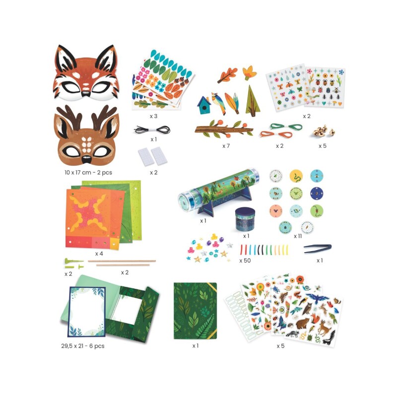 Kit de activdades munuales para niños Carnaval Kit de activdades munuales para niños Carnaval