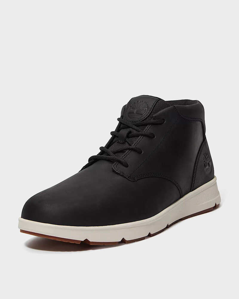 Zapatillas Timberland Parker Street Mid Hombre Black Full Grain