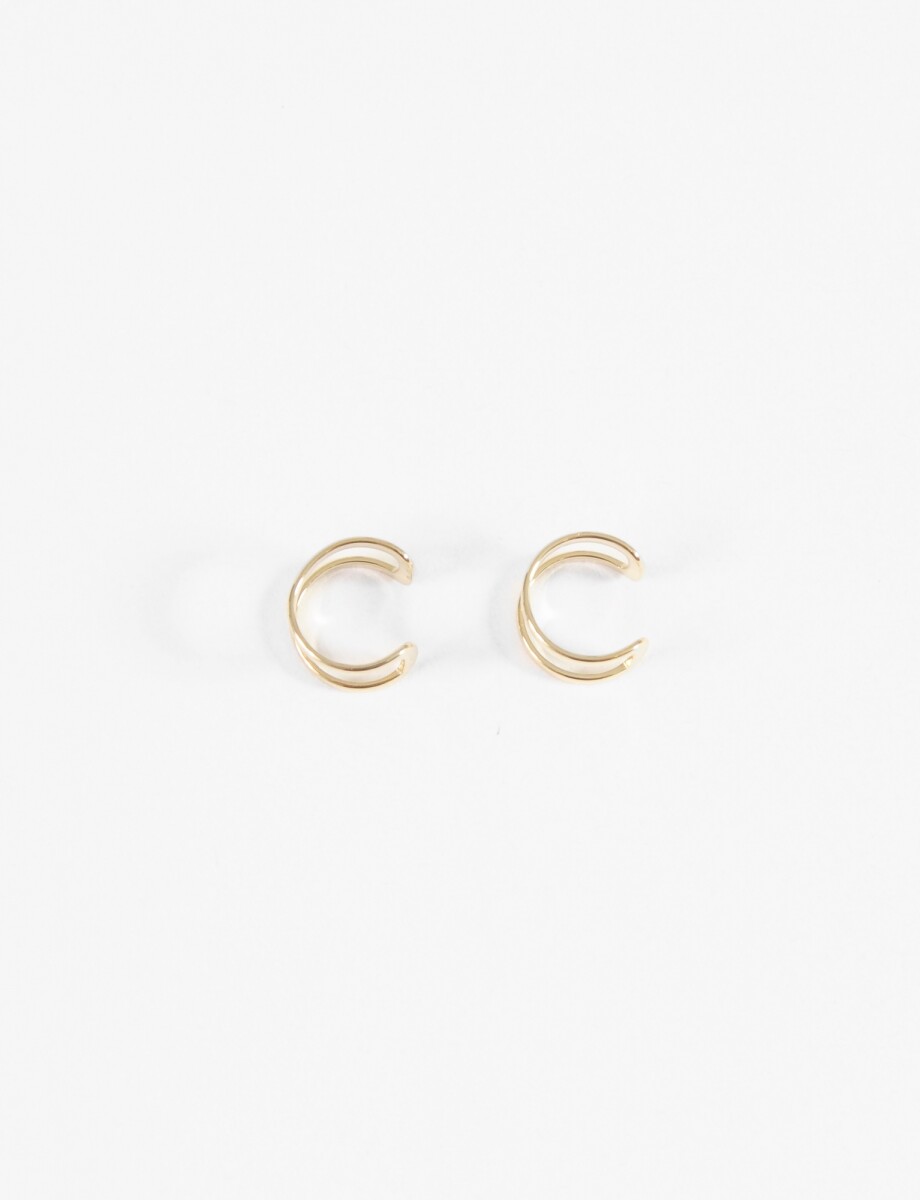 Earcuff acero regulable - dorado 