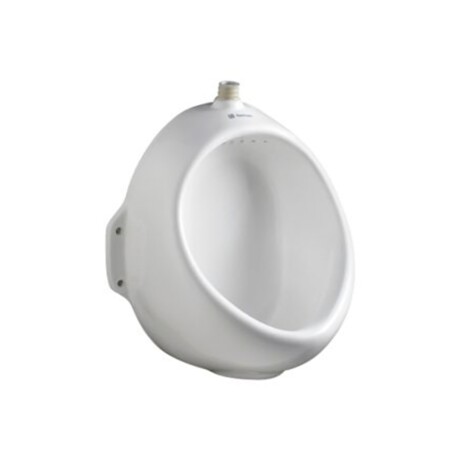 MINGITORIO OVAL DE LOZA SANITARIA LINEA OSIRIS COLOR BLANCO BLANCO