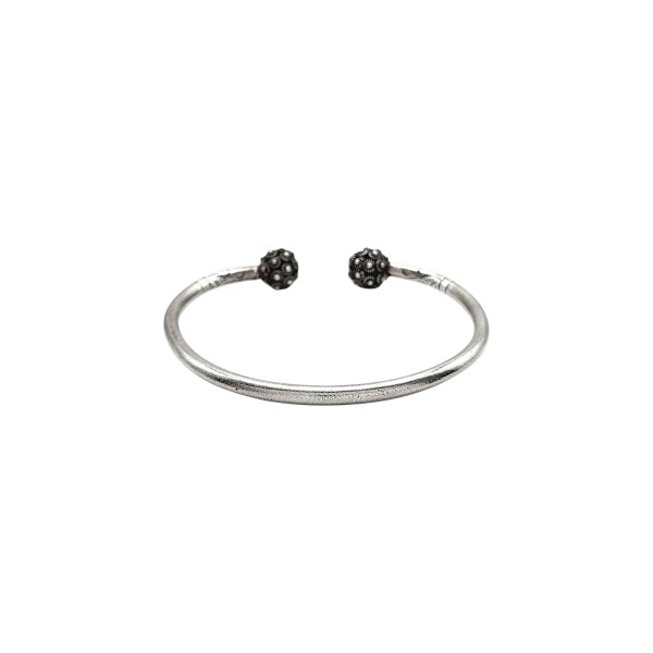 Brazalete tailandes Picún fino-Plata 925-Sin Piedra-BR3018 sinpiedra