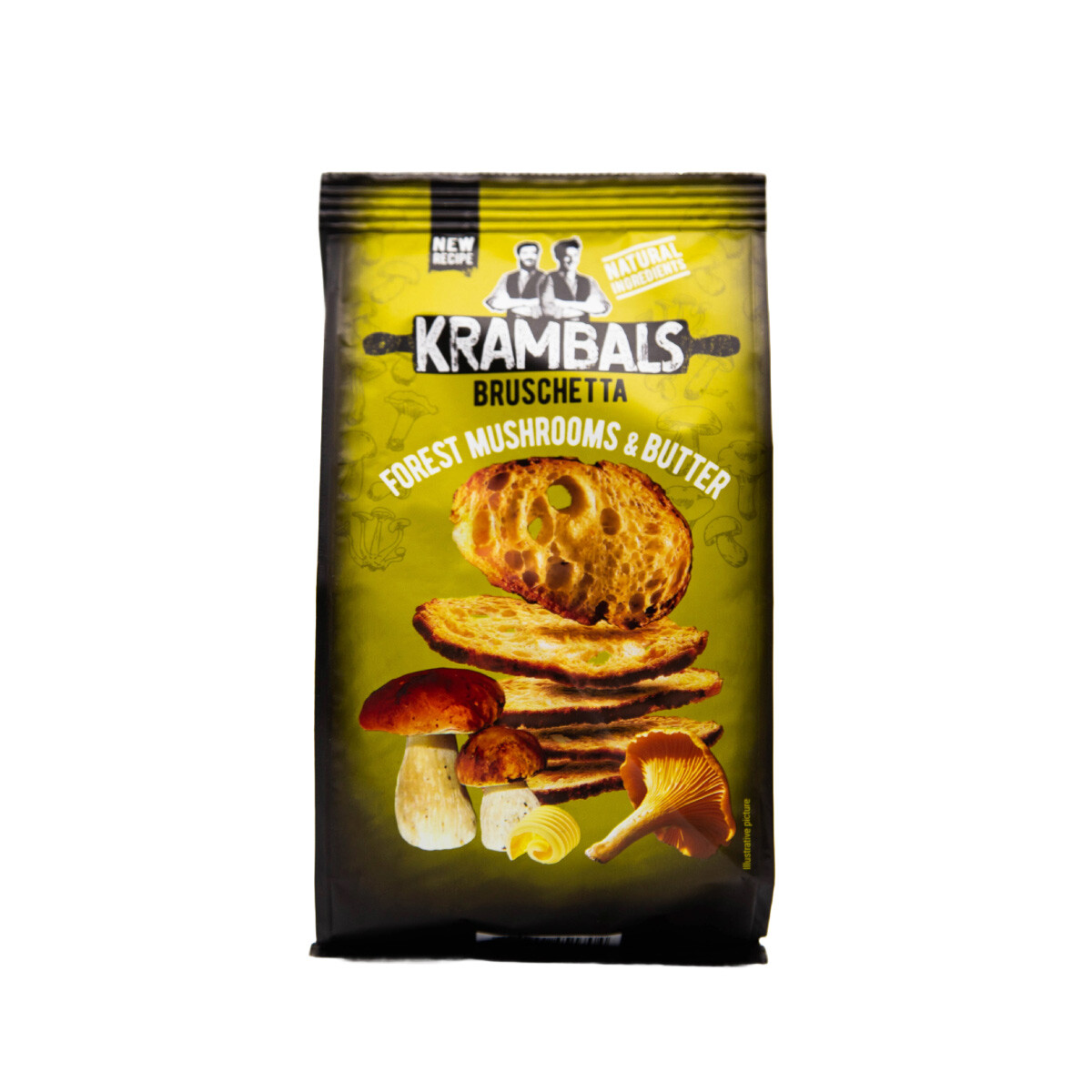 TOSTADAS KRAMBALS BRUSHETTA - HONGOS MUSHROOMS 70GRS 