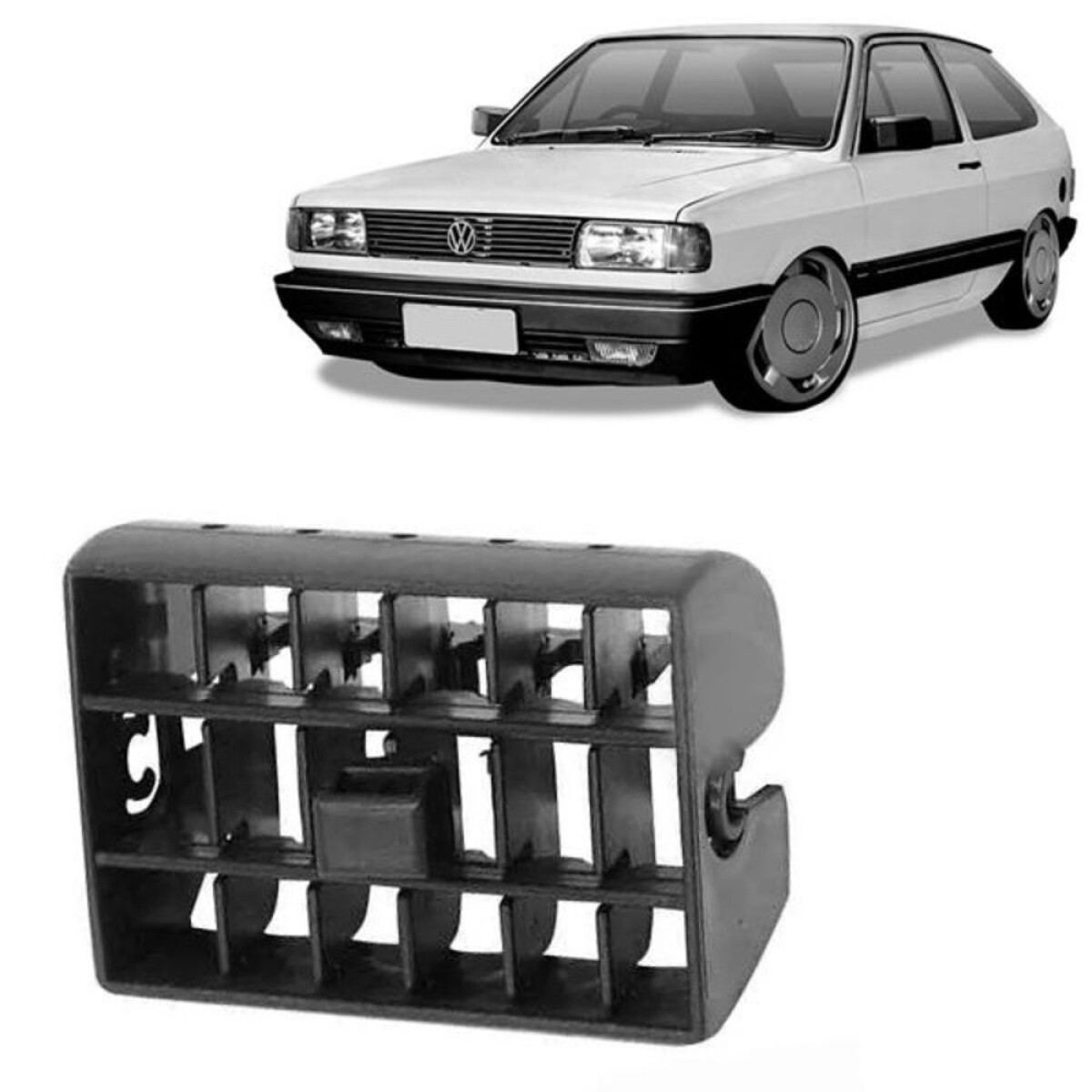 REJILLA DE DIFUSOR DE AIRE TABLERO GOL G1 91/94 