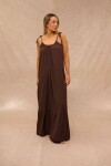 VESTIDO JARA CHOCOLATE VESTIDO JARA CHOCOLATE