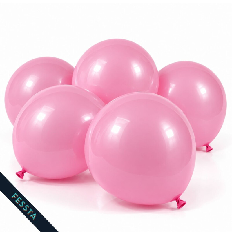 Globos Lisos x 50 Und / R12 Rosa Chicle