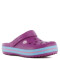 Zuecos Infantiles Crocs Crocband Clog Violeta - Azul Cielo