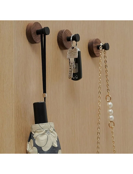 SET X4 PERCHEROS DE PARED RED. ADHESIVOS NAT/NEG SET X4 PERCHEROS DE PARED RED. ADHESIVOS NAT/NEG