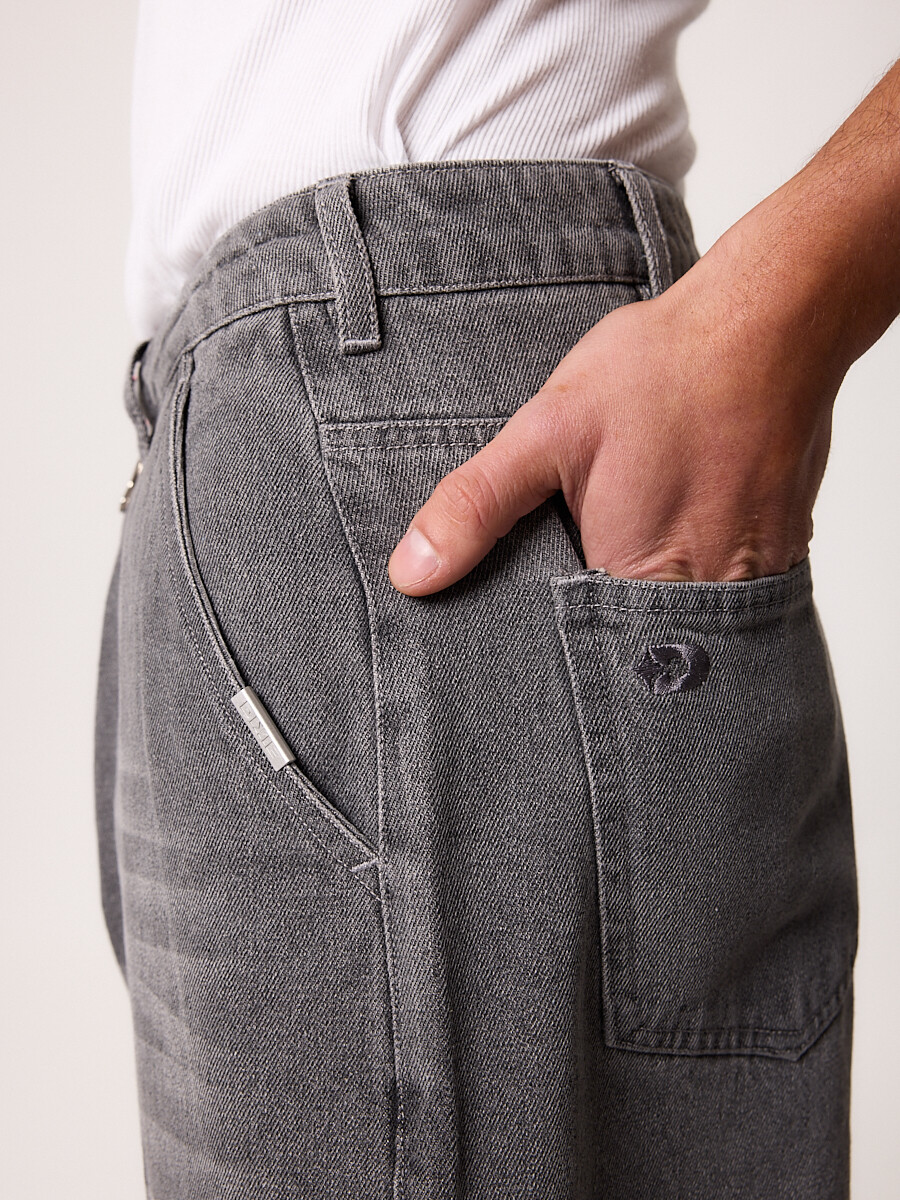 BERMUDA JEAN CLIPA DIXIE Gris Claro